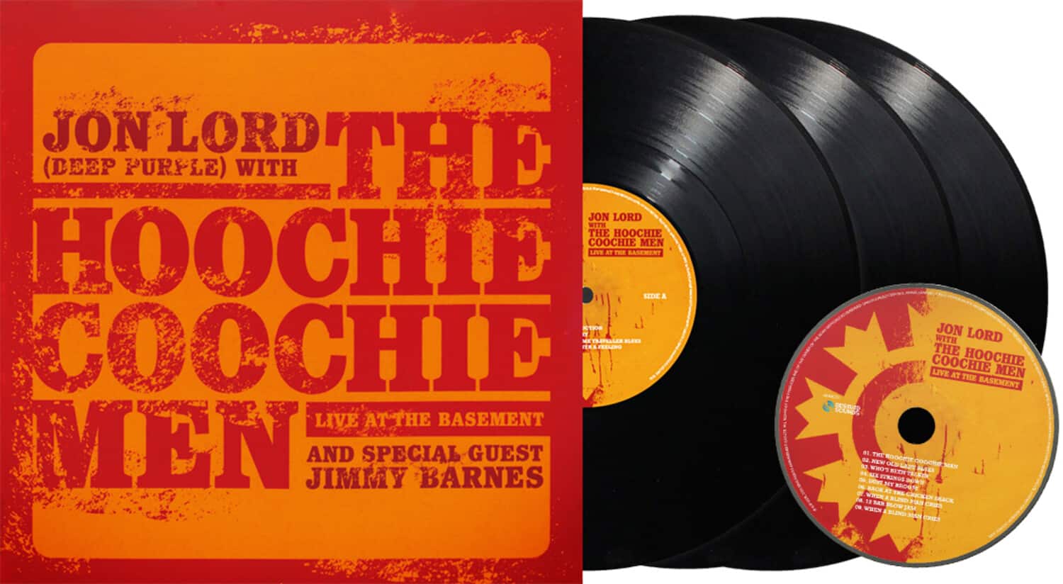 Hoochie Coochie Men - Live At The Basement - incl. CD   - VINYL LP price history on PriceWatchPro