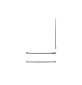 Café - Refrigeration Handle Kit for CIC36LP2VS1, CIC36RP2VS1, CIC36LK6ZII, and CIC36RK6ZII - Brushed Stainless Steel