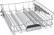 Alt View 26. Bosch - 800 Series 24" Top Control Smart Built-In Stainless Steel Tub Dishwasher with 3rd Rack, 42 dBA - White.