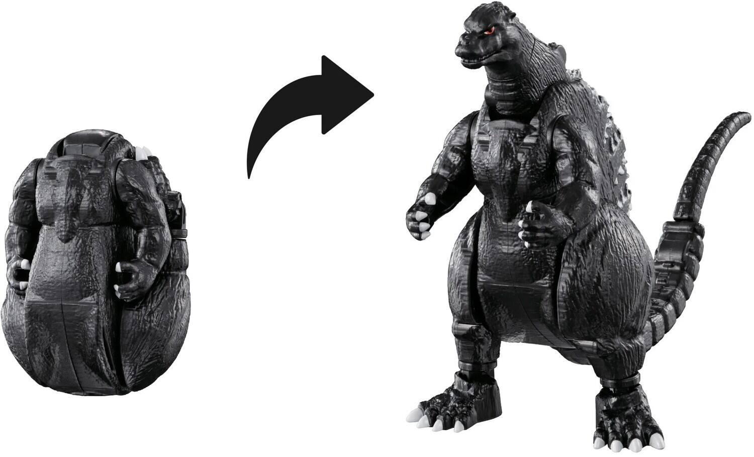 Bandai - Movie Monster Series - Godzilla Transforming Egg - Godzilla - COLLECTIBLES