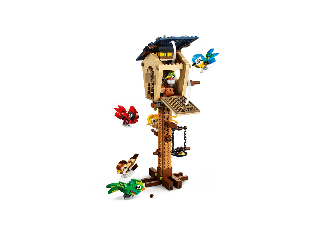 Left. LEGO - LEGO Creator 3-in-1 Birdhouse 31143.