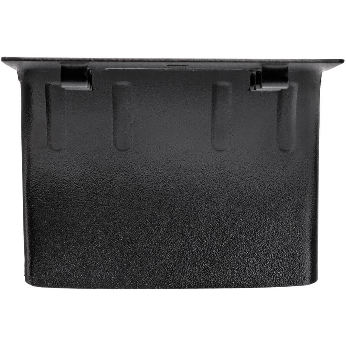 Alt View 4. Tripp Lite - Eaton Tripp Lite Series Cable Exit Clip/Dropout Waterfall for Wire Mesh Cable Trays, 90 mm Wide - Cable Exit - Black.