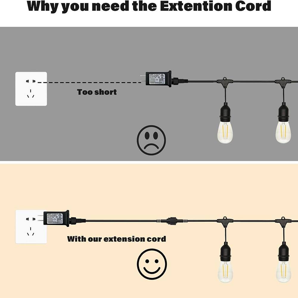 Why you need the Extension Cord

Too short

With our extension cord