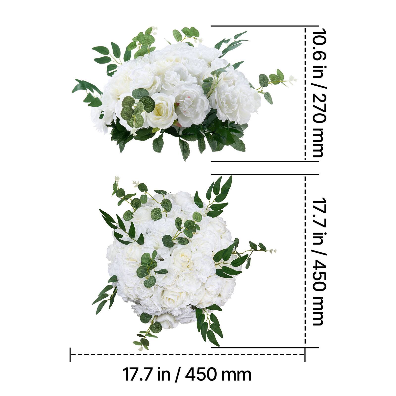 10.6 in / 270 mm  
17.7 in / 450 mm