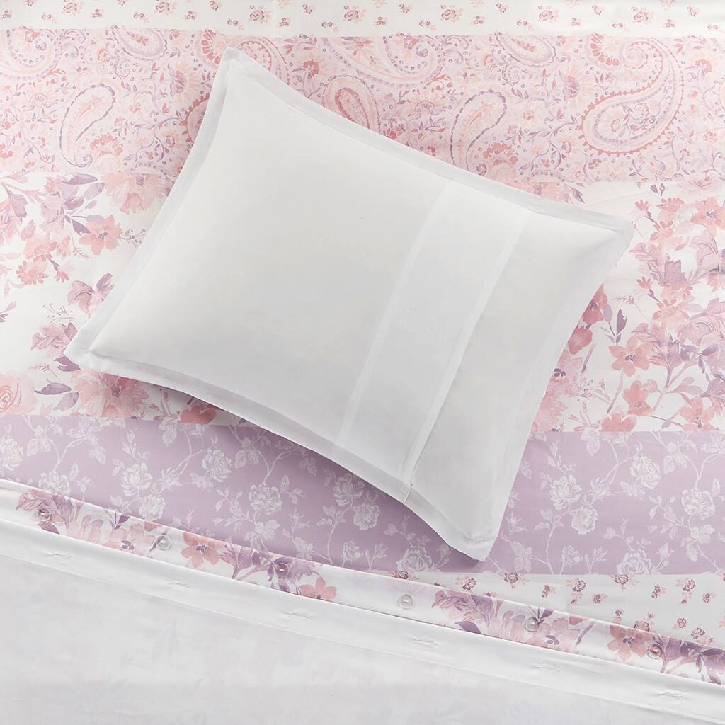 Gracie Mills Valeria Floral Paisley Duvet Cover Set - Thumbnail 5