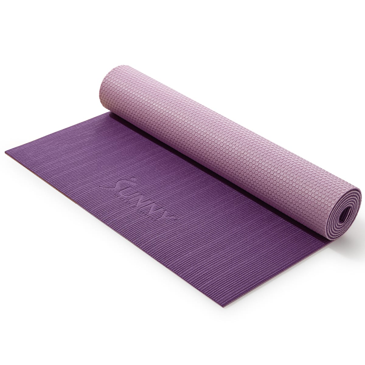 Sunny Health & Fitness - Anti-Slip Dual Color Exercise Yoga Mat - Purple price history on PriceWatchPro