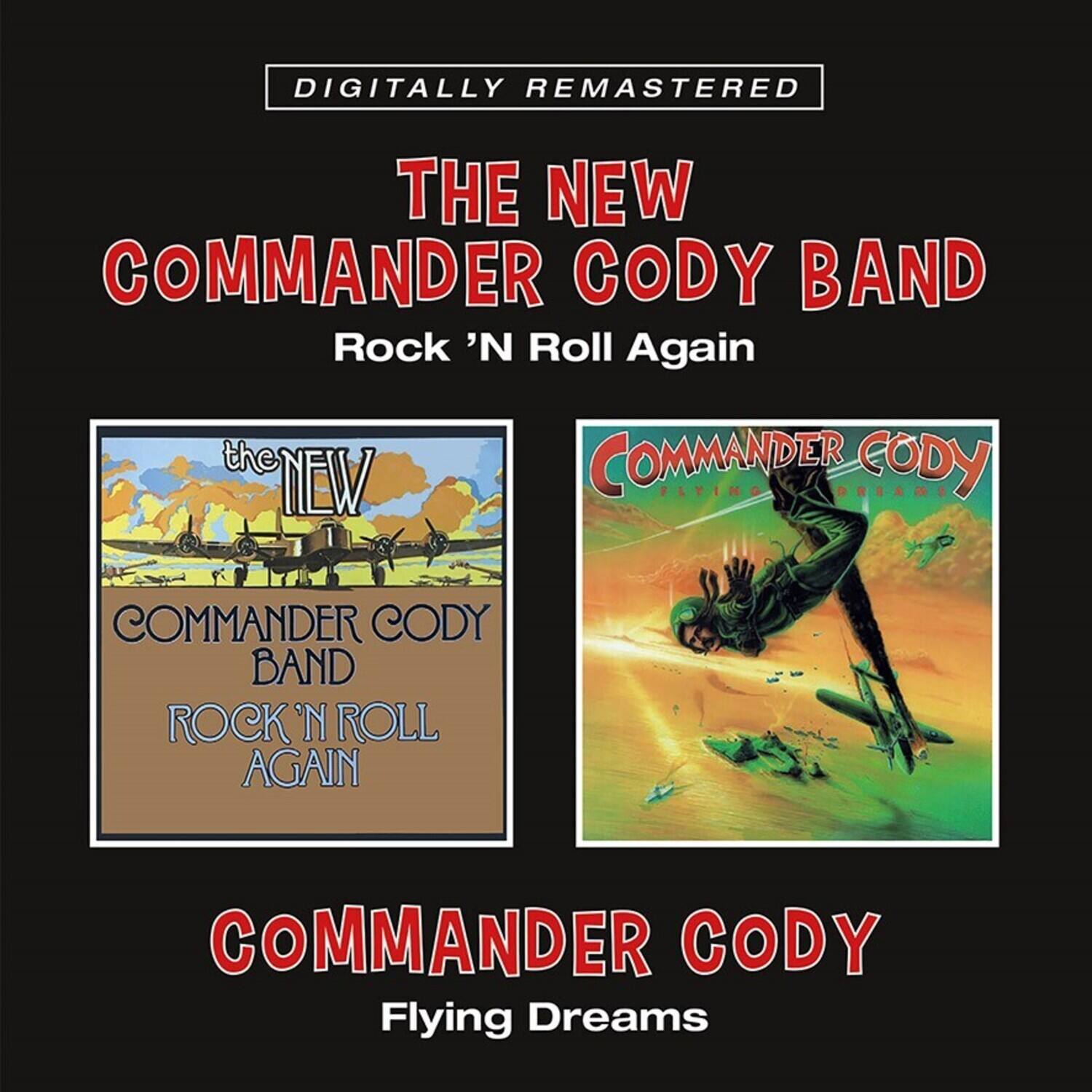 Commander Cody - Rock N Roll Again / Flying Dreams   - COMPACT DISCS [CD] price history on PriceWatchPro