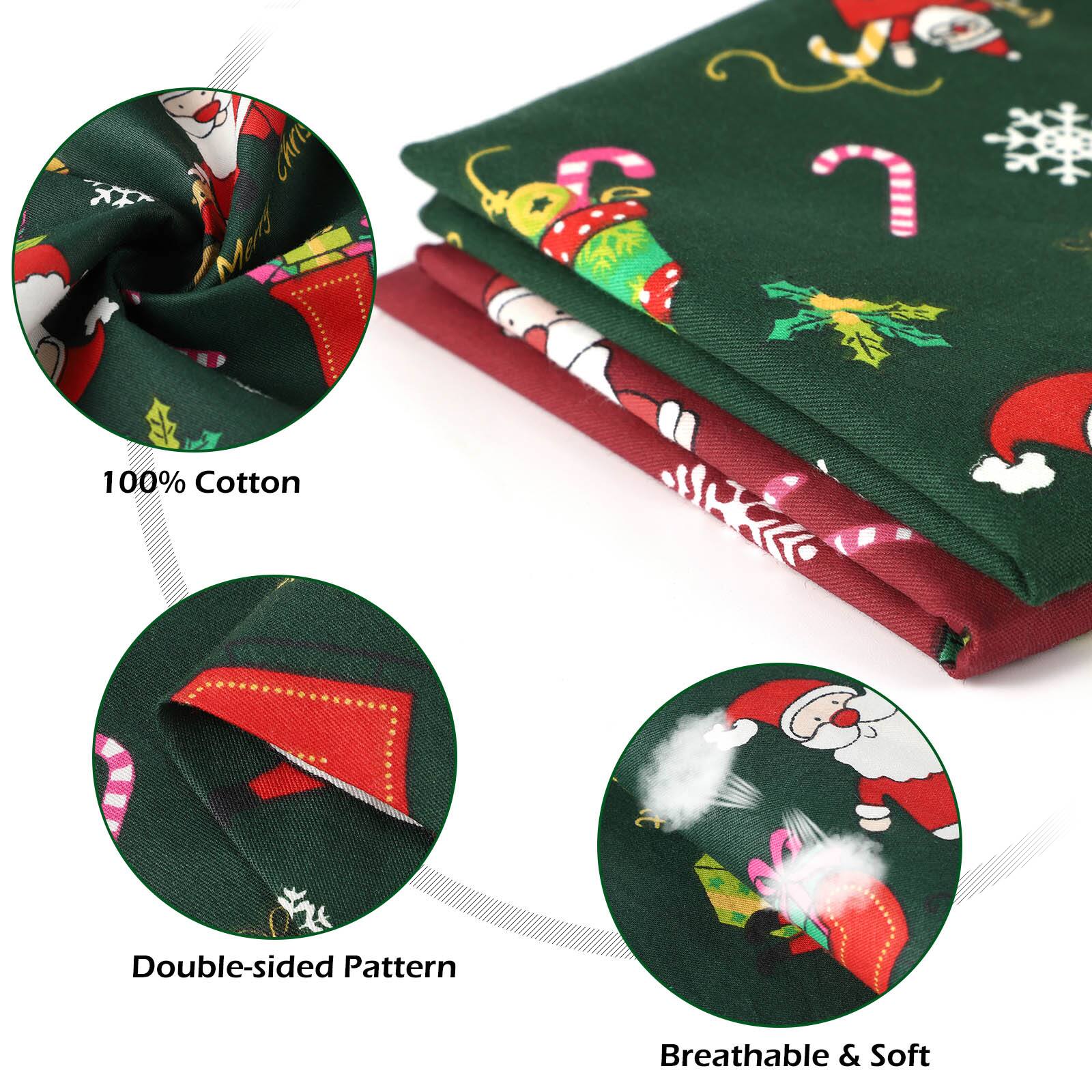 100% Cotton  
Double-sided Pattern  
Breathable & Soft
