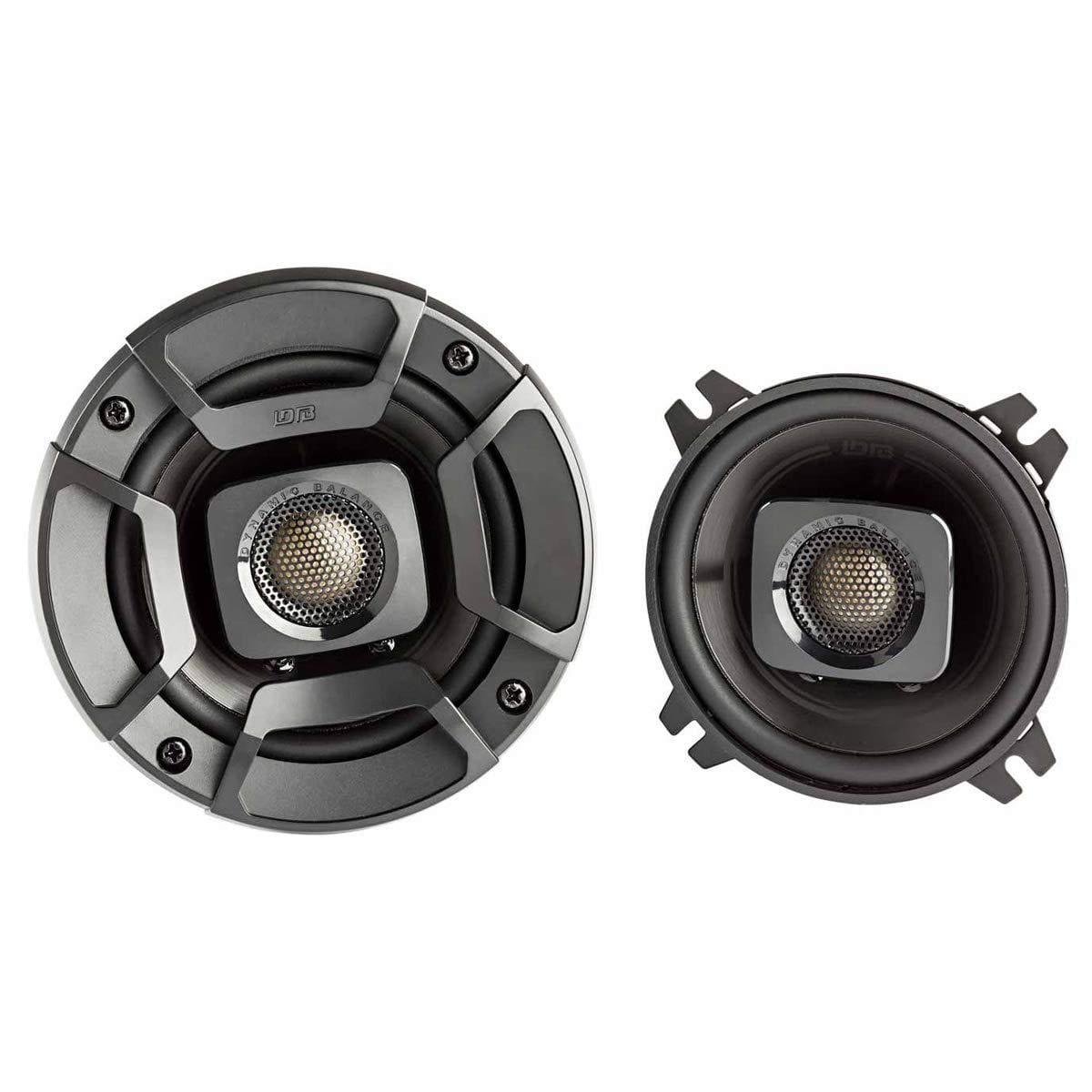 Skar Audio - Db402 Db+ Series 4 Inch Speakers Car With Marine Certification Coaxial Black EXCEPTIONAL SPEAKER FOR CAR amp; - Default