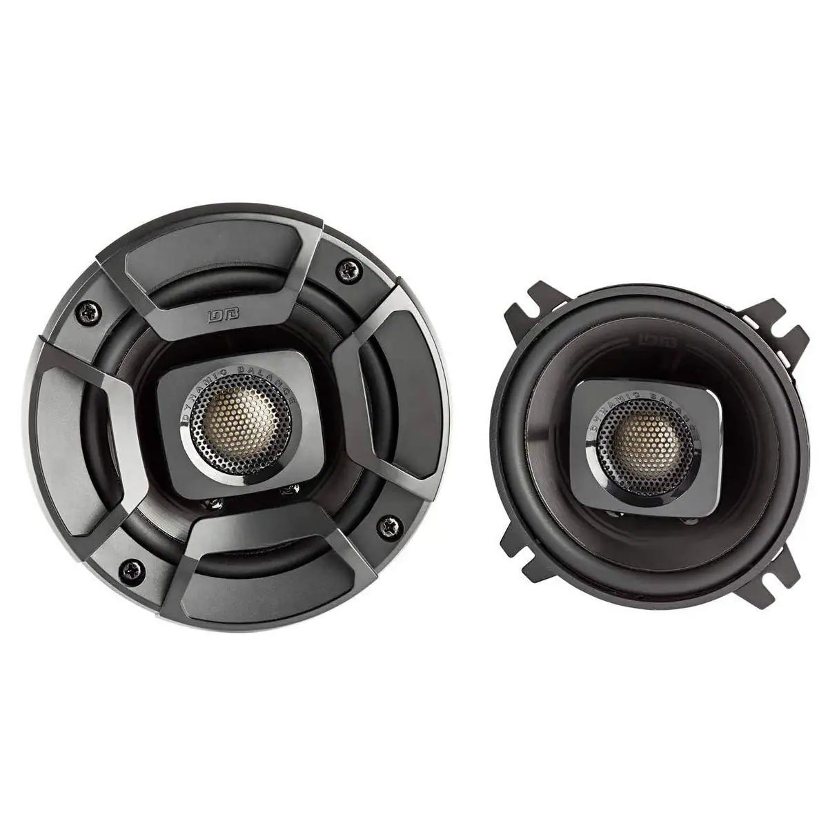 Skar Audio - Db402 Db+ Series 4 Inch Speakers Car With Marine Certification Coaxial Black EXCEPTIONAL SPEAKER FOR CAR amp; - Default