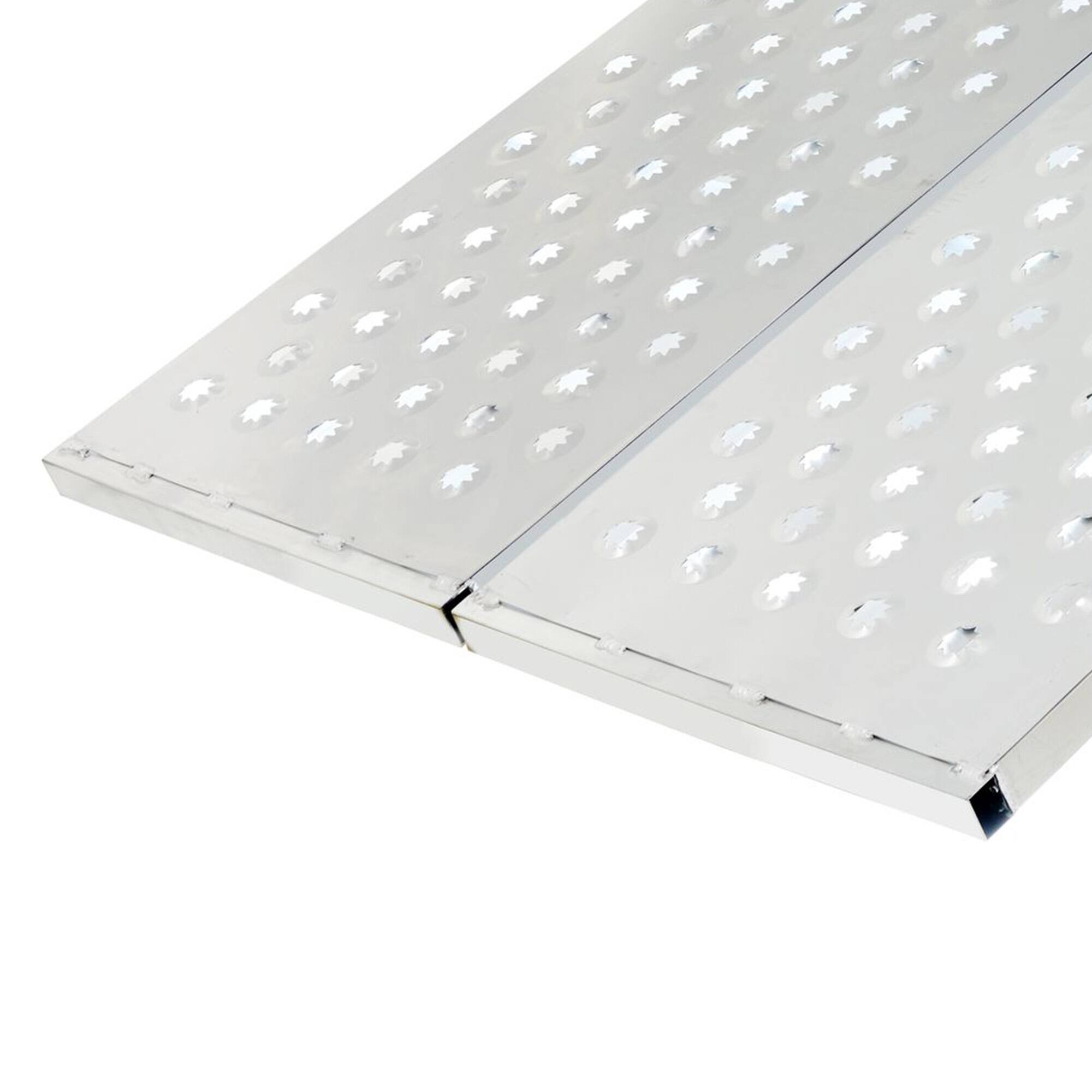 Alt View 4. Black Widow - Black Widow 61.25" x 44" Aluminum Folding ATV Ramp, 1500 Lb Truck Loading Ramp.