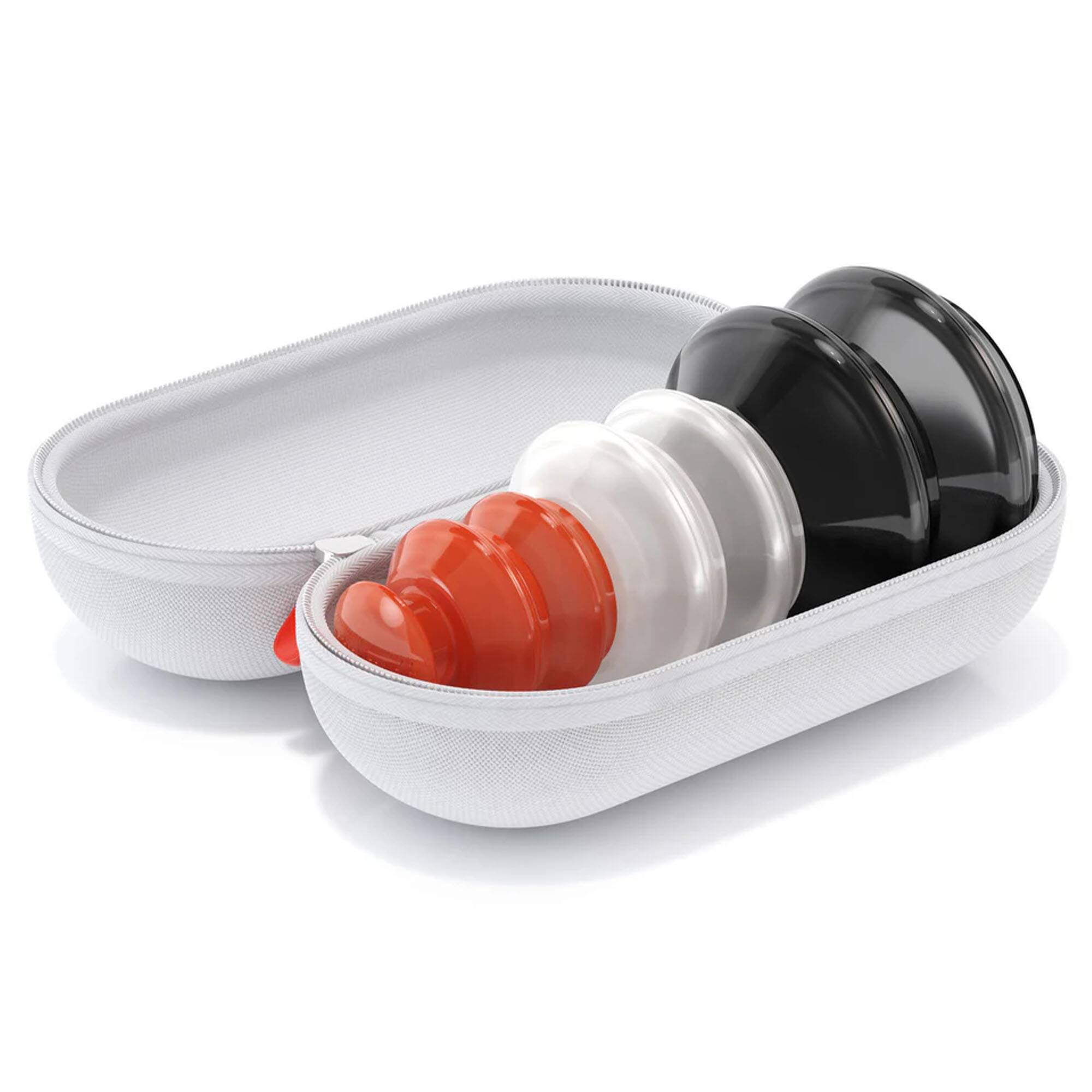 Alt View 1. RockTape - Rocktape Rockpods Glide, White/Black/Red - White/Black/Red.