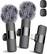 Front. Mini Mic Pro - Mini Mic Pro -Wireless Mic for iPhone, iPad, Android, Lavalier Microphone for Video Recording All iPhones & Androids - iPhones 14 & Below (Lightning).