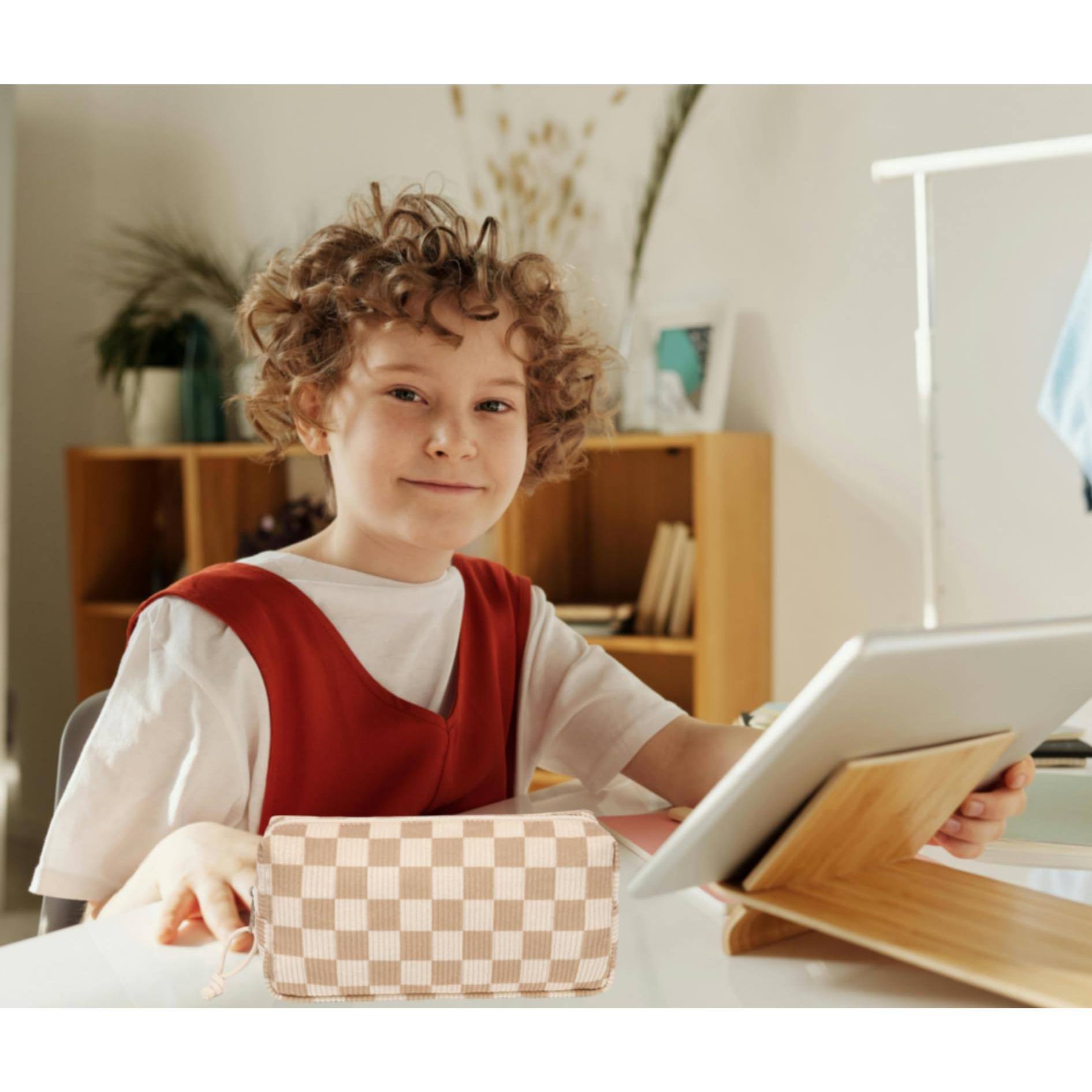 Alt View 5. Paradigms Interiors - Cute Pencil Case For Pouch Pen Box Bag Holder School Students - Police Car.