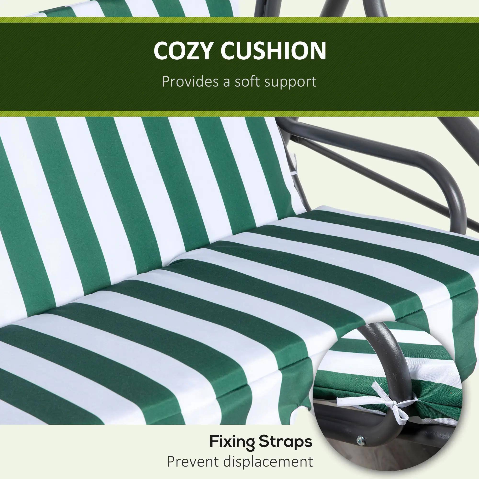 COZY CUSHION
Provides a soft support

Fixing Straps
Prevent displacement