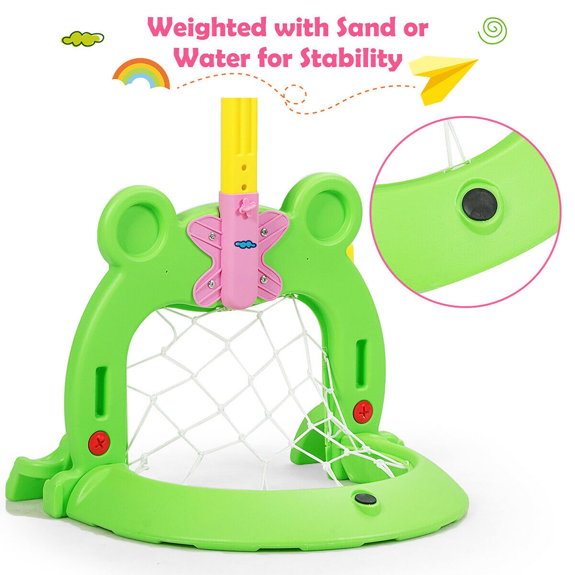 Weighted with Sand or Water for Stability