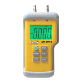 UEI - EM201B Test Instruments EM201B Test Dual Input Differential Manometer