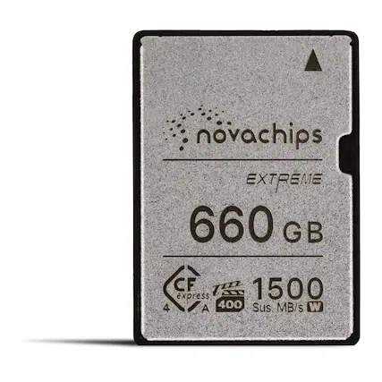 novachips EXTREME 660 GB CF express 4 A 1500 400 Sus. MB/s W