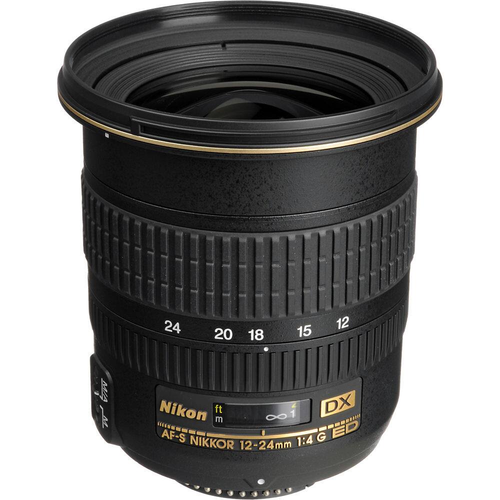 24 20 18 15 12 MIA R Nikon ft 1 DX m 0 BEHN CIESEM ED AF-S NIKKOR 1:4 G 12-24mm