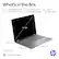 What's in the Box
- HP OmniBook X Flip 14" Next Gen AI PC
- 65 W USB Type-C GaN power adapter
- Setup instructions
Dimensions:
- 14" (D)
- 8.60" (D)
- 12.32" (W)
- 0.57" (H)
Weight: 3.11 lb
Color: Meteor silver