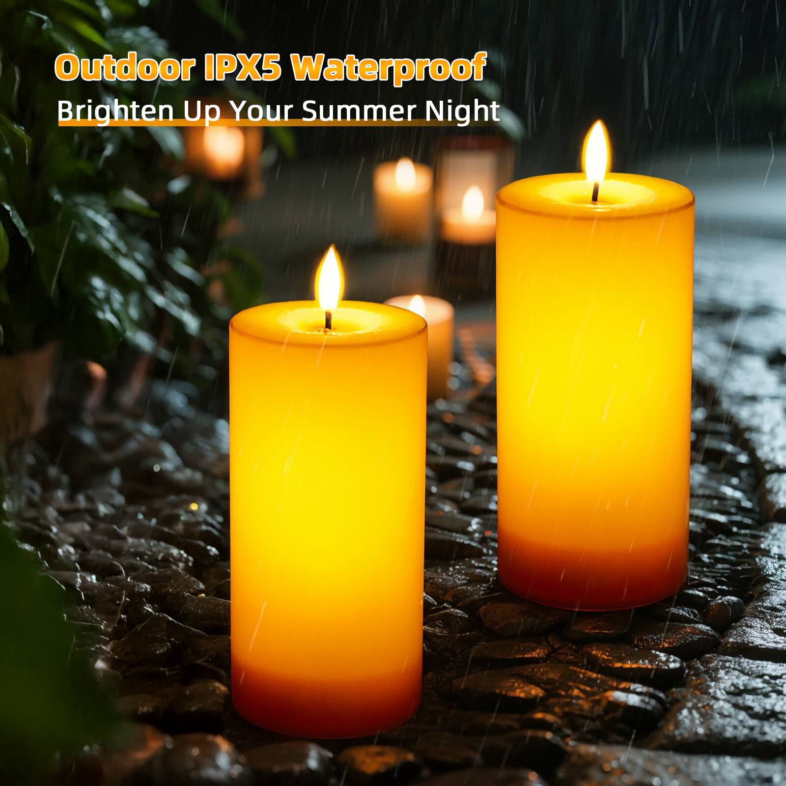 Outdoor IPX5 Waterproof  
Brighten Up Your Summer Night