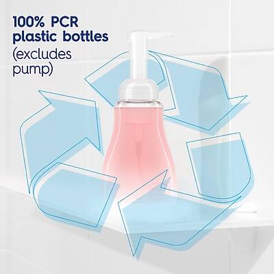 100% PCR plastic bottles (excludes pump)