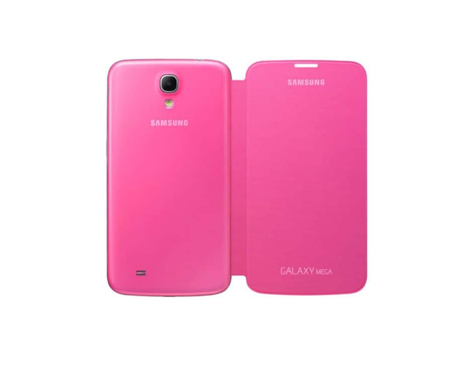 Samsung - Galaxy Mega 6.3 Flip Case Cover I Color: - Pink