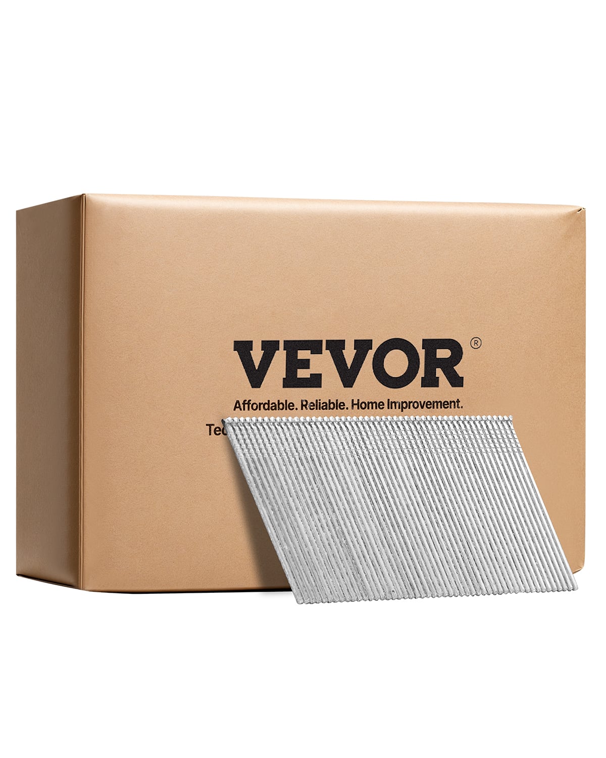 VEVOR - 16 Gauge Finish Nails, 2 in Angled Finishing Nails, 2000-Count Galvanized Finishing Nail, 20-Degree Heavy-Duty Brad Nail - Silver price history on PriceWatchPro
