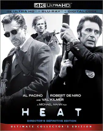 Front. Heat - 4K Blu-Ray.