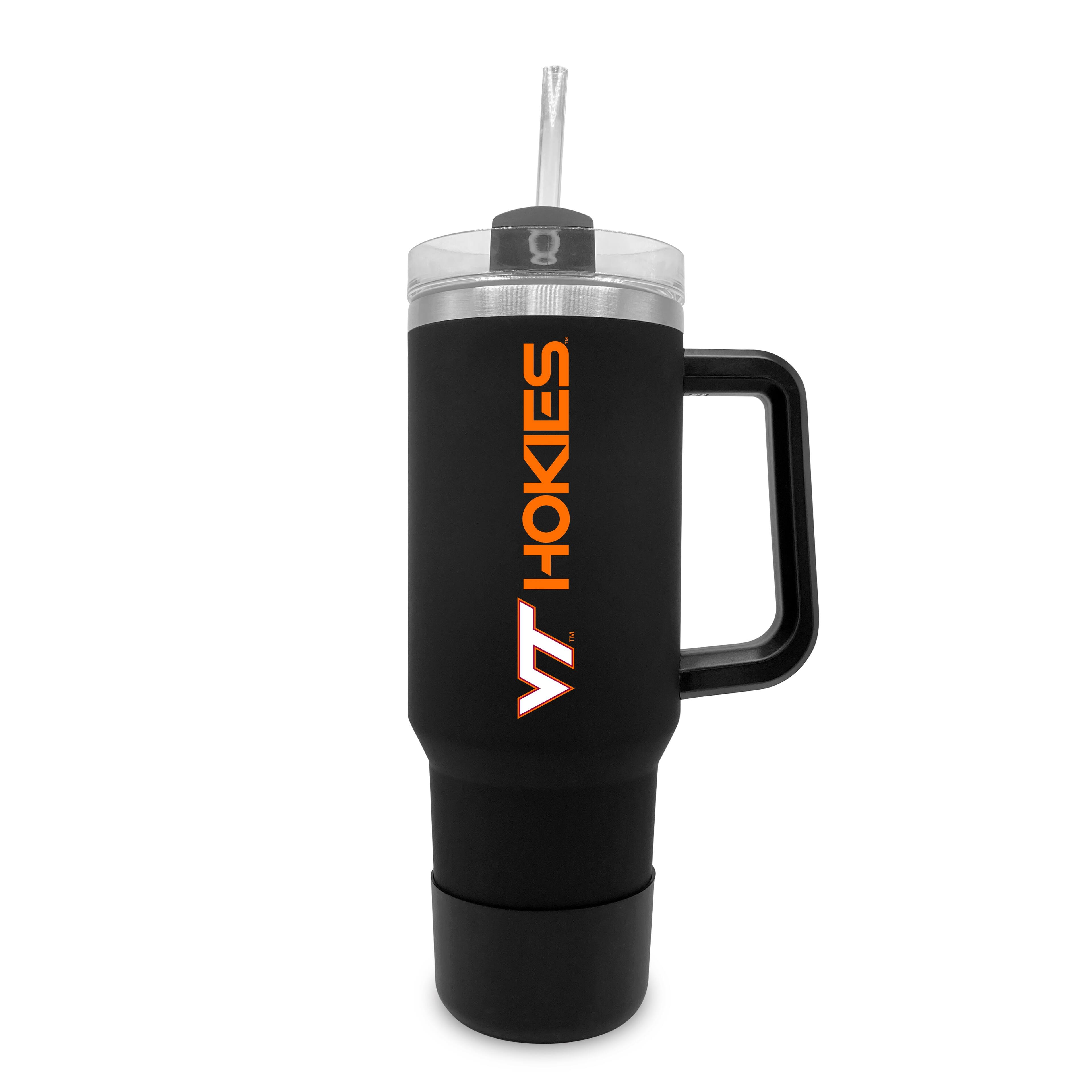 The Fanatic Group - Virginia Tech Hokies 40oz. Stainless Tumbler with Handle & Removable Straw - Black price history on PriceWatchPro
