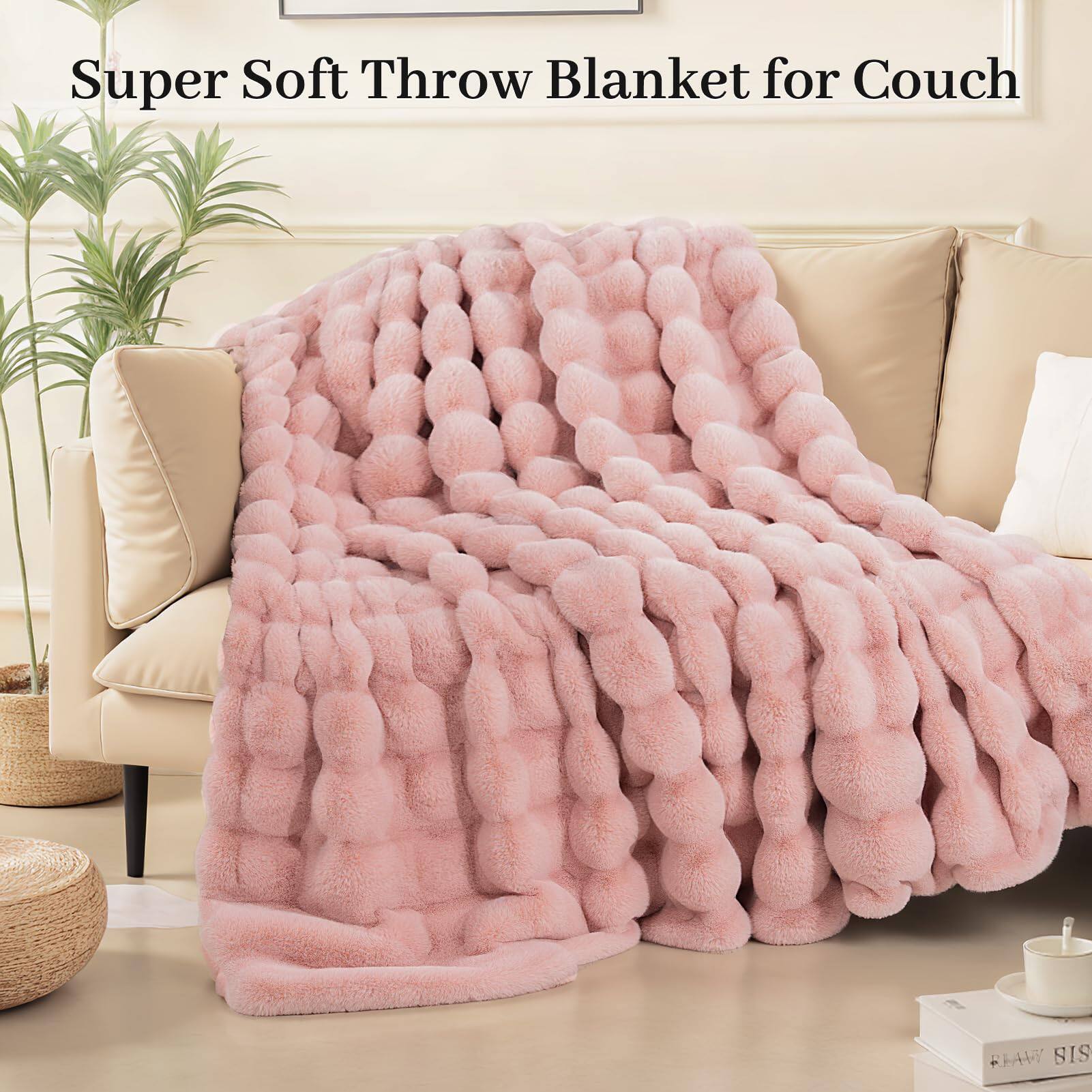 Super Soft Throw Blanket for Couch