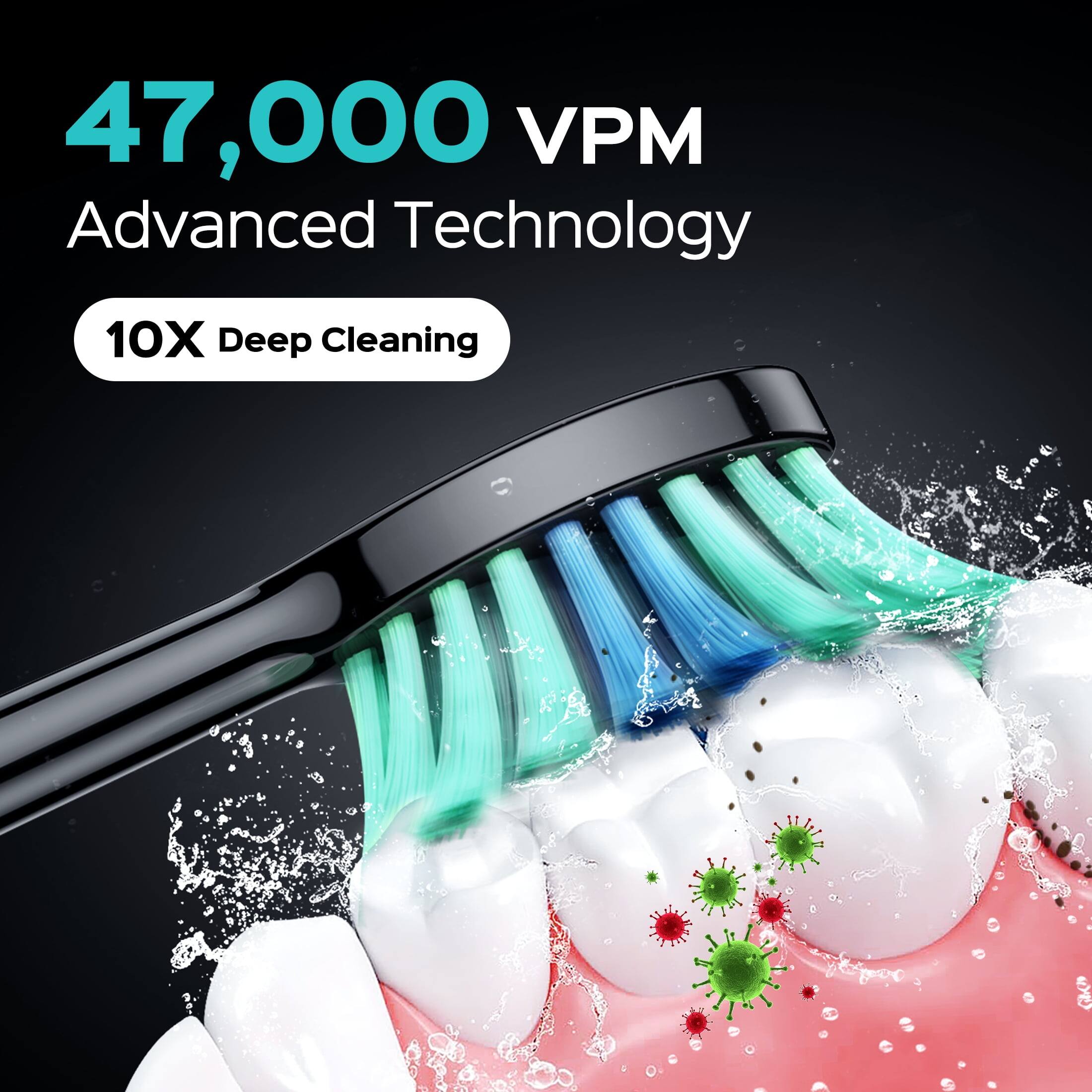 47,000 VPM  
Advanced Technology  
10X Deep Cleaning