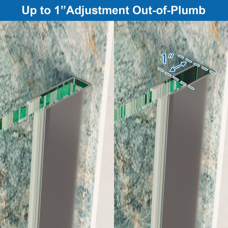 Up to 1" Adjustment Out-of-Plumb