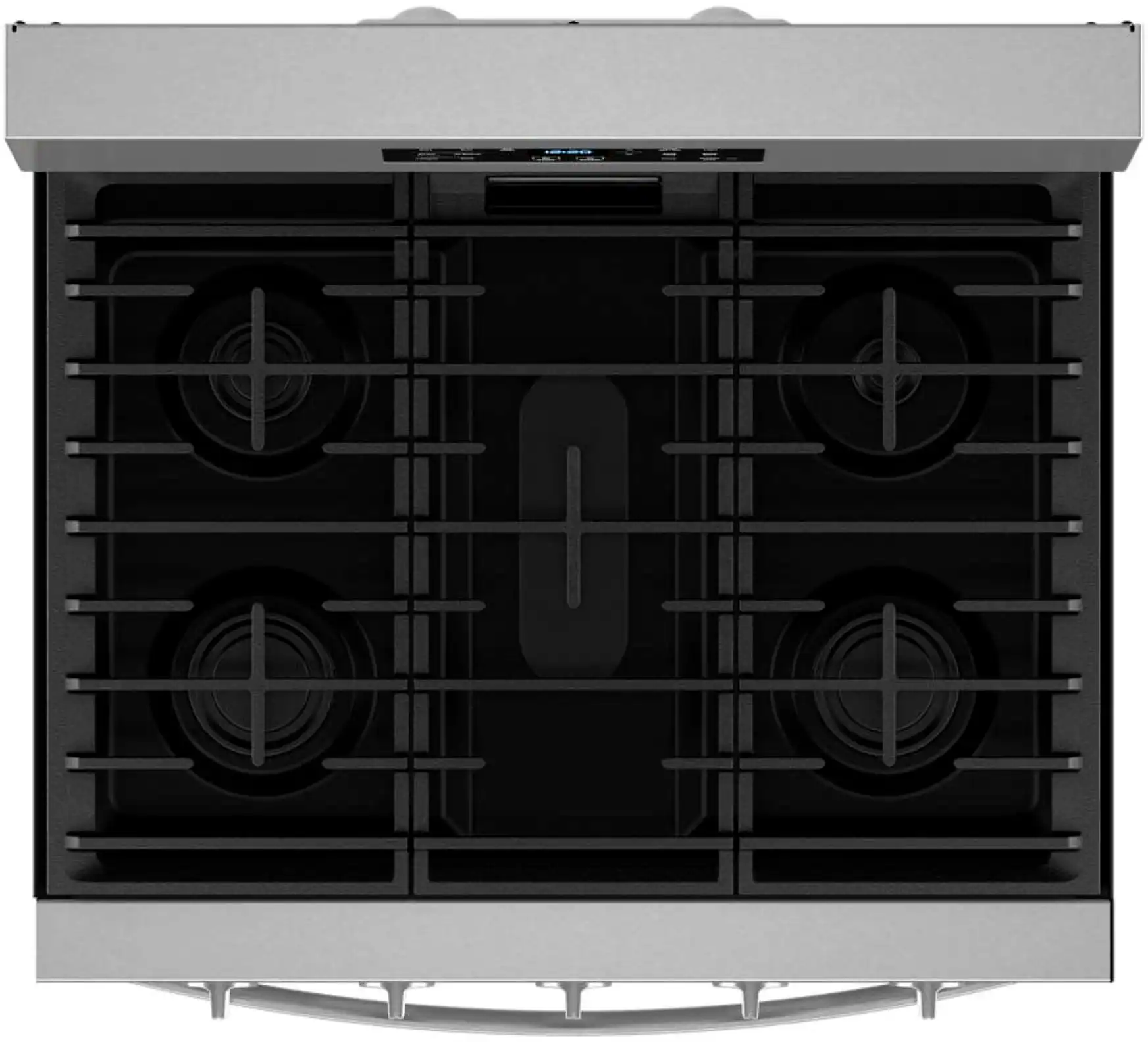 Alt View 2. Whirlpool - 5.0 Cu. Ft. Freestanding Single Gas Range with Air Fry and Air Baking - Stainless Steel.