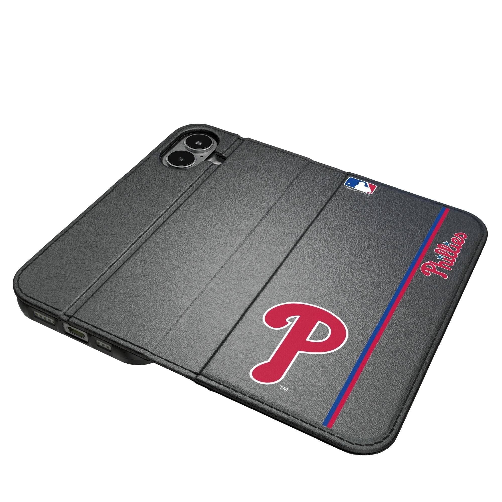 Alt View 3. Keyscaper - iPhone Folio 2.0 Case - 17 Pro Max - Black.
