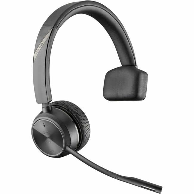 HP - Poly Savi 7210 Office DECT 1920-1930 MHz Headset TAA - Mono - Wireless - DECT - 393.7 ft - Over-the-head - Monaural - Unknown