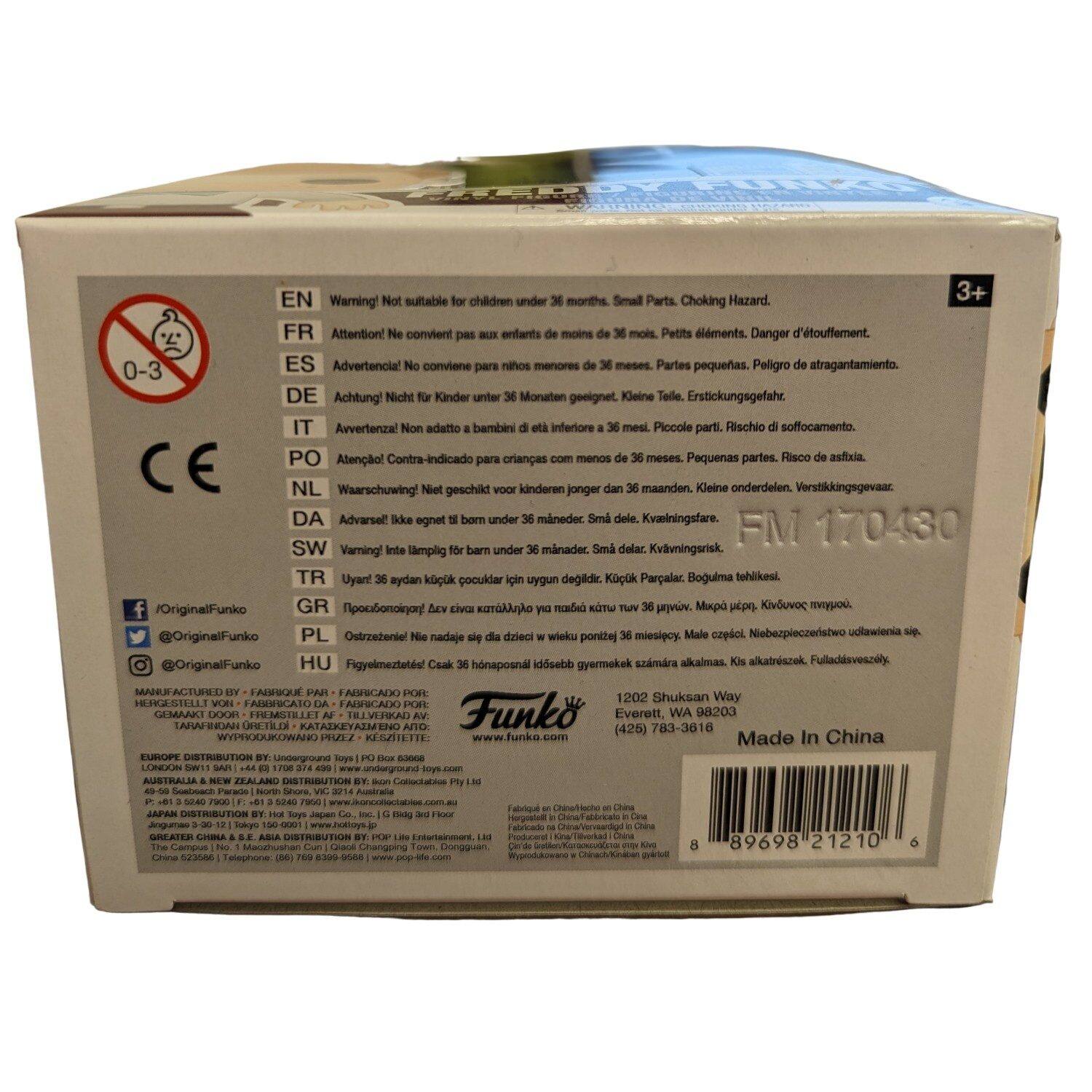 Sure, here is the corrected and grouped text from the image:

---

**Warning! Not suitable for children under 36 months. Small Parts. Choking Hazard.**

- **EN:** Warning! Not suitable for children under 36 months. Small Parts. Choking Hazard.
- **FR:** Attention! Ne convient pas aux enfants de moins de 36 mois. Petits éléments. Danger d'étouffement.
- **ES:** Advertencia! No conviene para niños menores de 36 meses. Partes pequeñas. Peligro de atragantamiento.
- **DE:** Achtung! Nicht für Kinder unter 36 Monaten geeignet. Kleine Teile. Erstickungsgefahr.
- **IT:** Avvertenza! Non adatto a bambini di età inferiore a 36 mesi. Piccole parti. Rischio soffocamento.
- **PO:** Atenção! Não adequado para crianças com menos de 36 meses. Pequenas partes. Risco de asfixia.
- **NL:** Waarschuwing! Niet geschikt voor kinderen jonger dan 36 maanden. Kleine onderdelen.