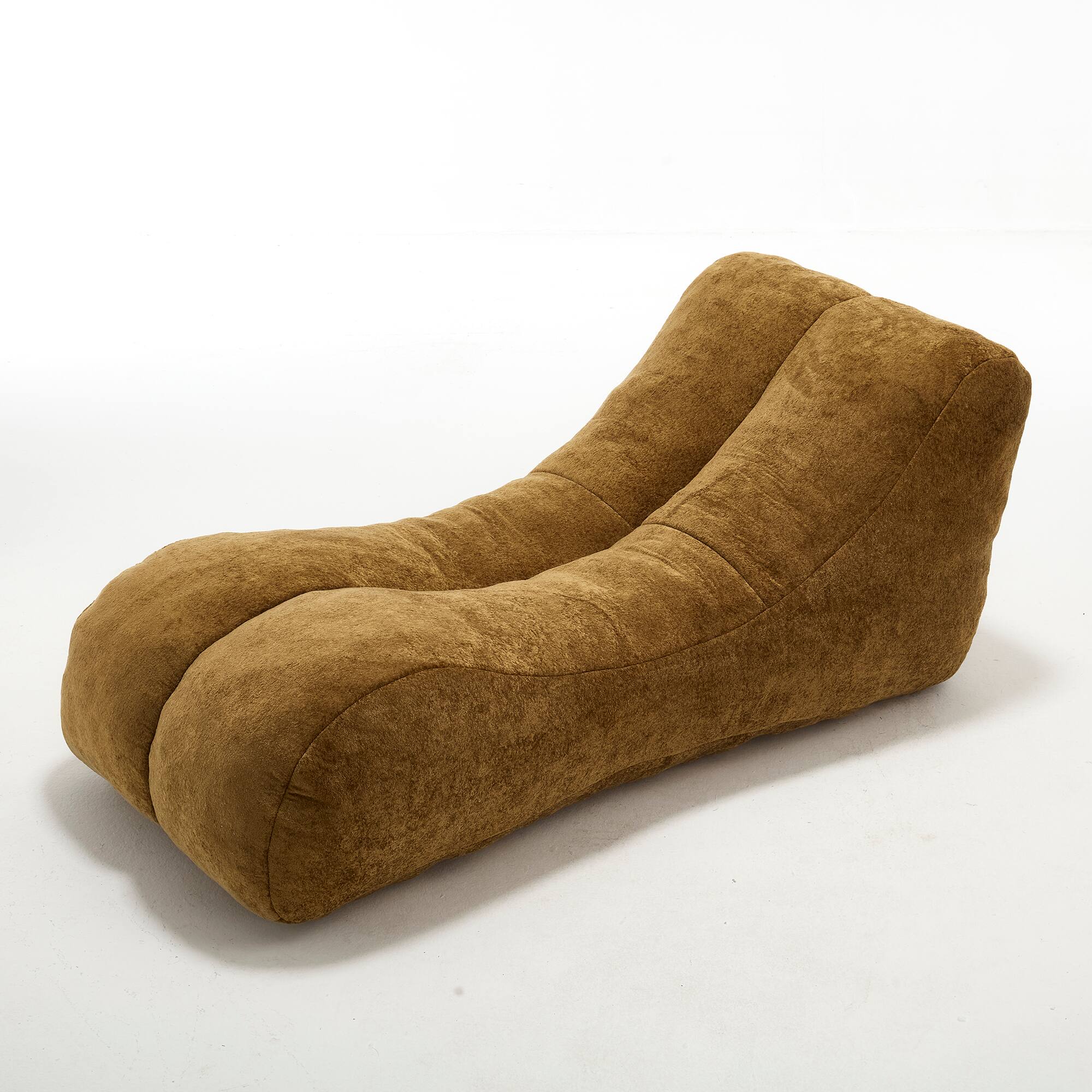 Alt View 5. GOODSILO - Cozy Bean Bag Sofa Chair - Adult Lounger for Gaming, Reading & Relaxation - Brown.