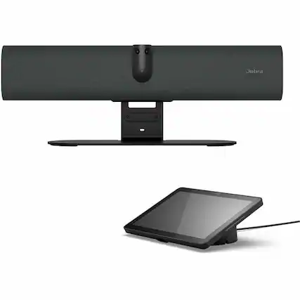 Front. Jabra - Jabra PanaCast 40 VBS - MS Teams Room - For Video Conferencing - Small Room Size Supported - 3840 x 2160 Video (Live) - Black.