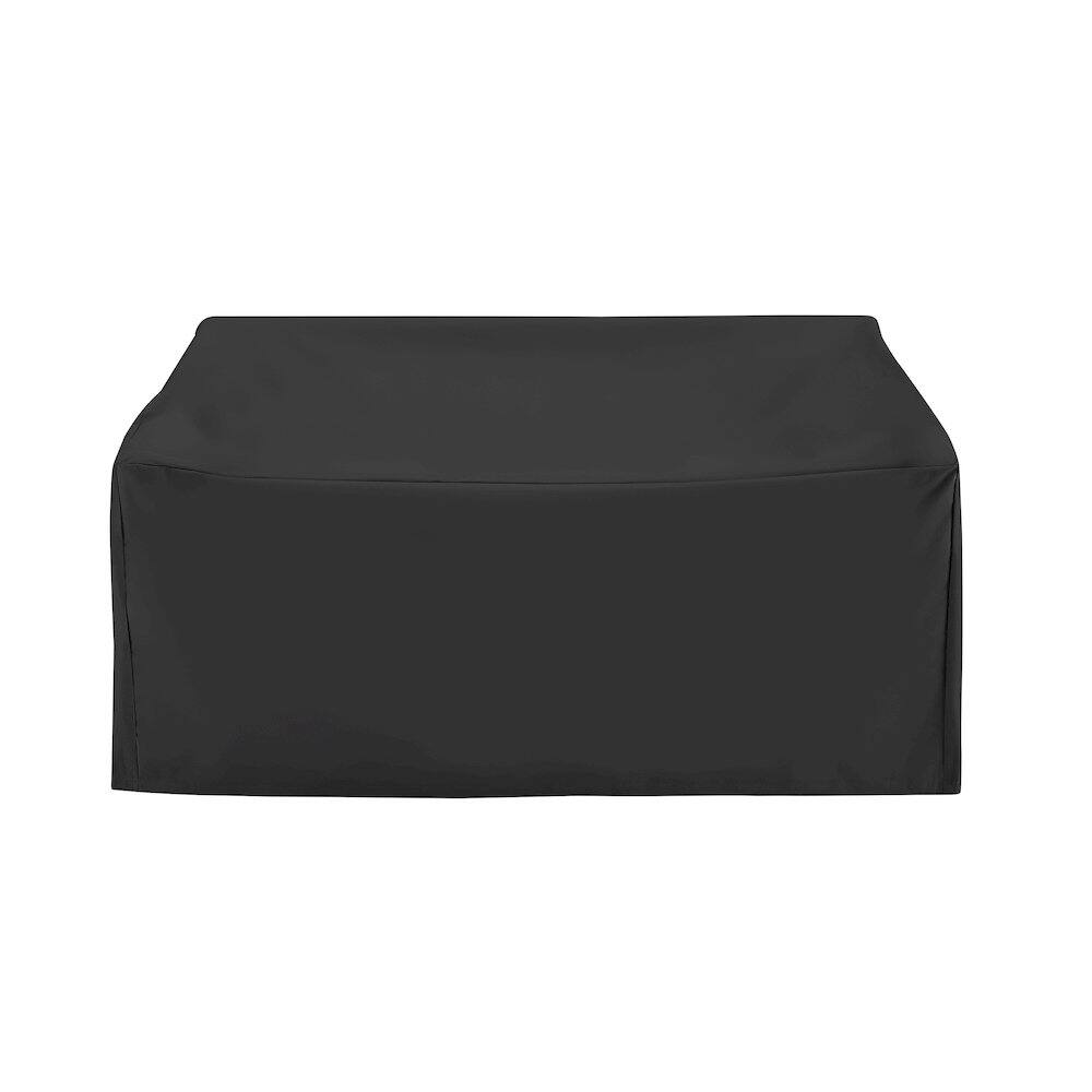 Back. Crosley Furniture - Outdoor Loveseat Furniture Cover - Black.