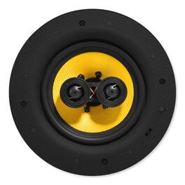 Lithe Audio - 6.5 In. Stereo Ceiling Speaker - Black