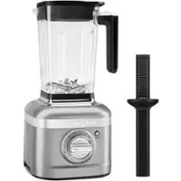 KitchenAid - K400 Variable Speed Blender with Tamper - Contour Silver - Front_Zoom