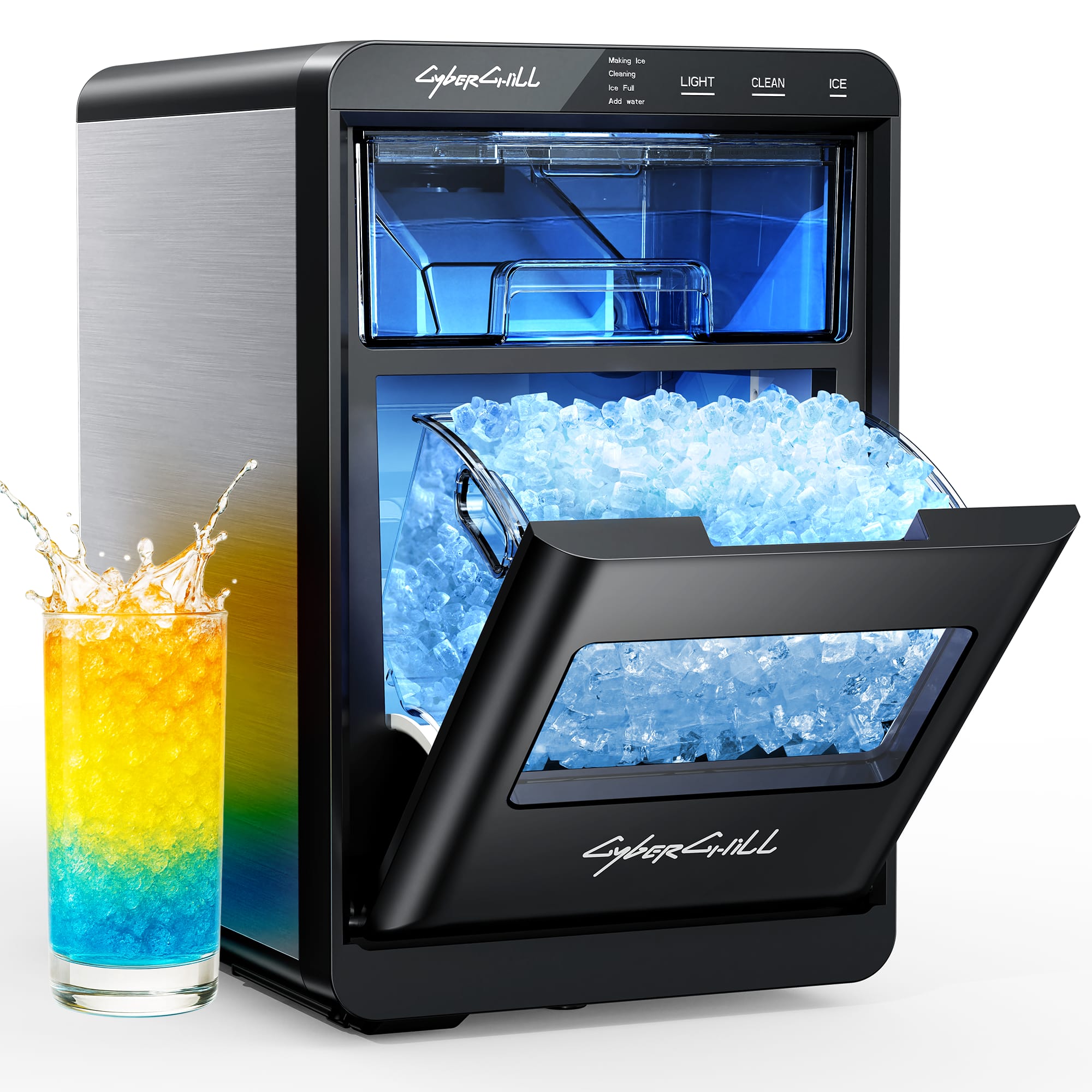 CyberChill Maring - Claring  
ha Ad - LIGHT CLEAN ICE  
CyberChill