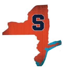 Fan Creations - Syracuse Orange 12" Logo State Sign - Multicolor