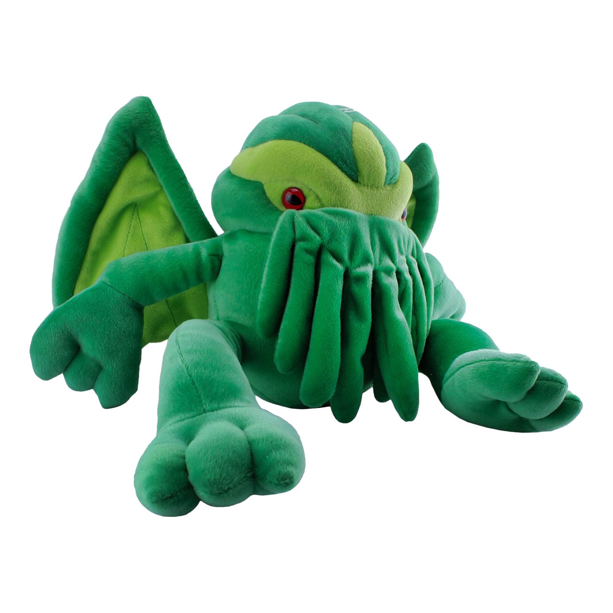 Alt View 1. Toy Vault - Cthulhu 16 Inch Large Character Plush - Green.