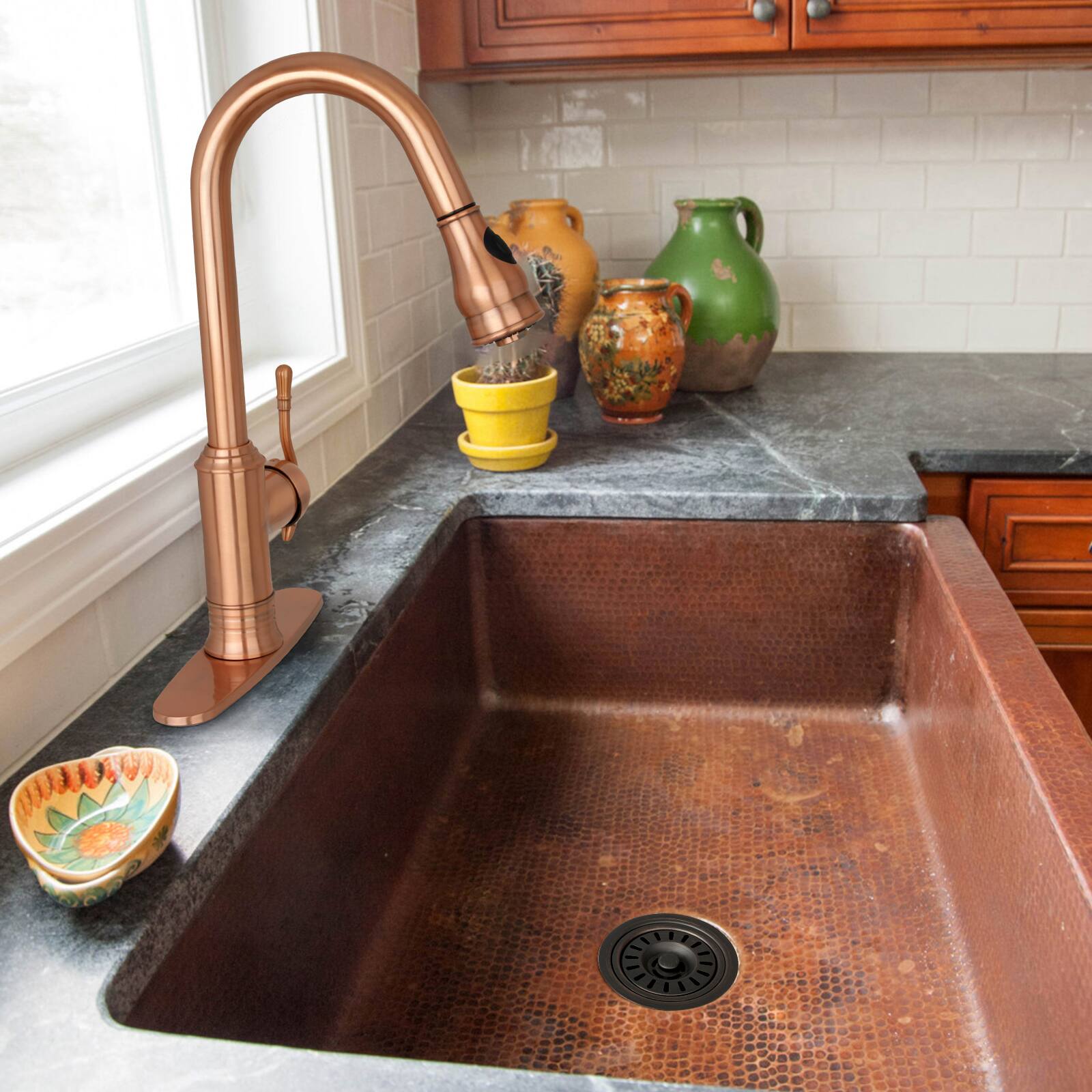 Alt View 2. Akicon - Akicon Brass Garbage Disposal Flange Stopper Kitchen Sink One Size Rim for 3-1/2 in. Drain Hole in Oil Rubbed Bronze - Oil Rubbed Bronze.