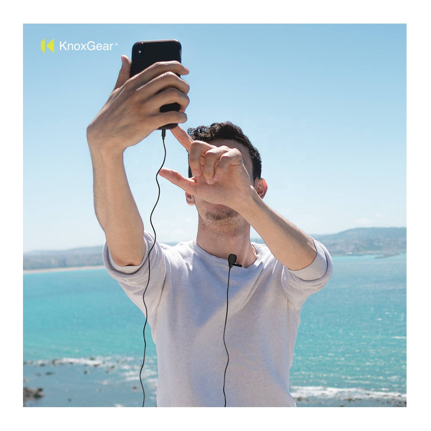 Angle. DJI - DJI Mic 2 (1 TX, Shadow Black) with Omnidirectional Lavalier Microphone.