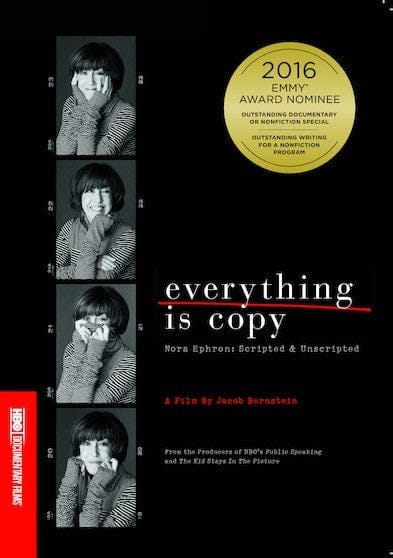 Everything is Copy-Nora Ephron: Scripted & Unscripted - DVD