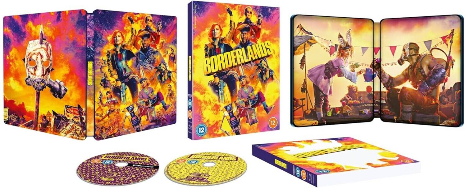 Front. Borderlands (Steelbook)   - 4K Blu-Ray.