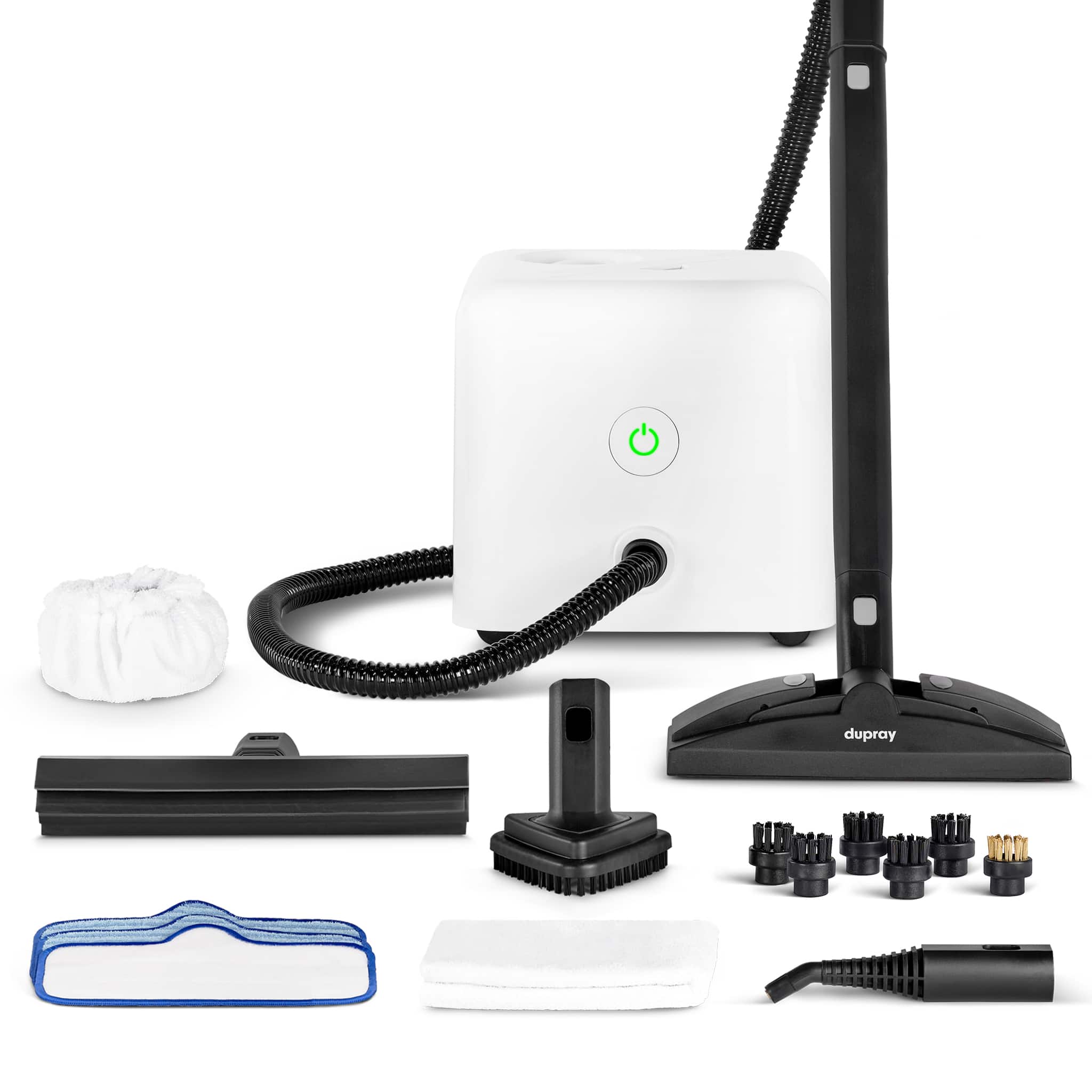 Front. Dupray - Dupray Neat™ Steam Cleaner – Chemical-Free Cleaning for Floors, Tile, Grout & Home Surfaces - White.
